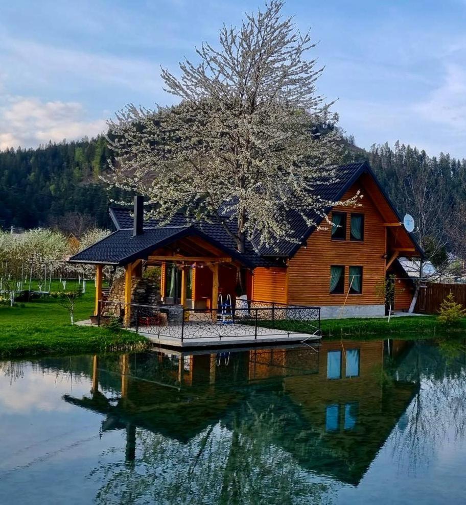 Moonlake Chalet Gainesti Kültér fotó