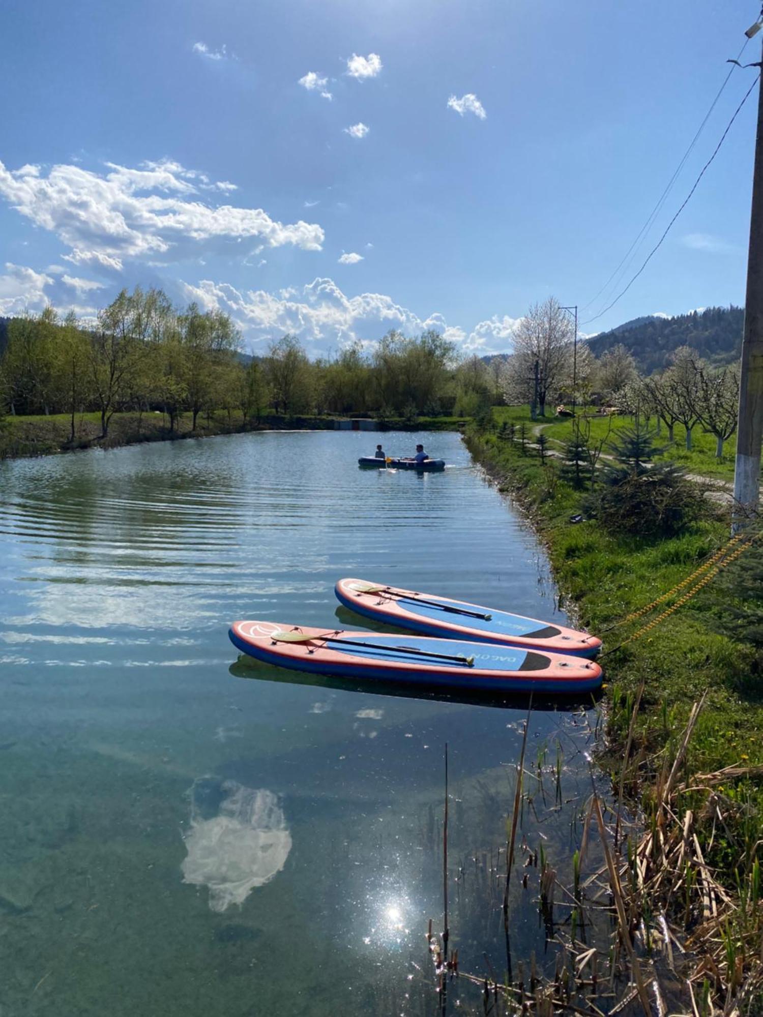 Moonlake Chalet Gainesti Kültér fotó