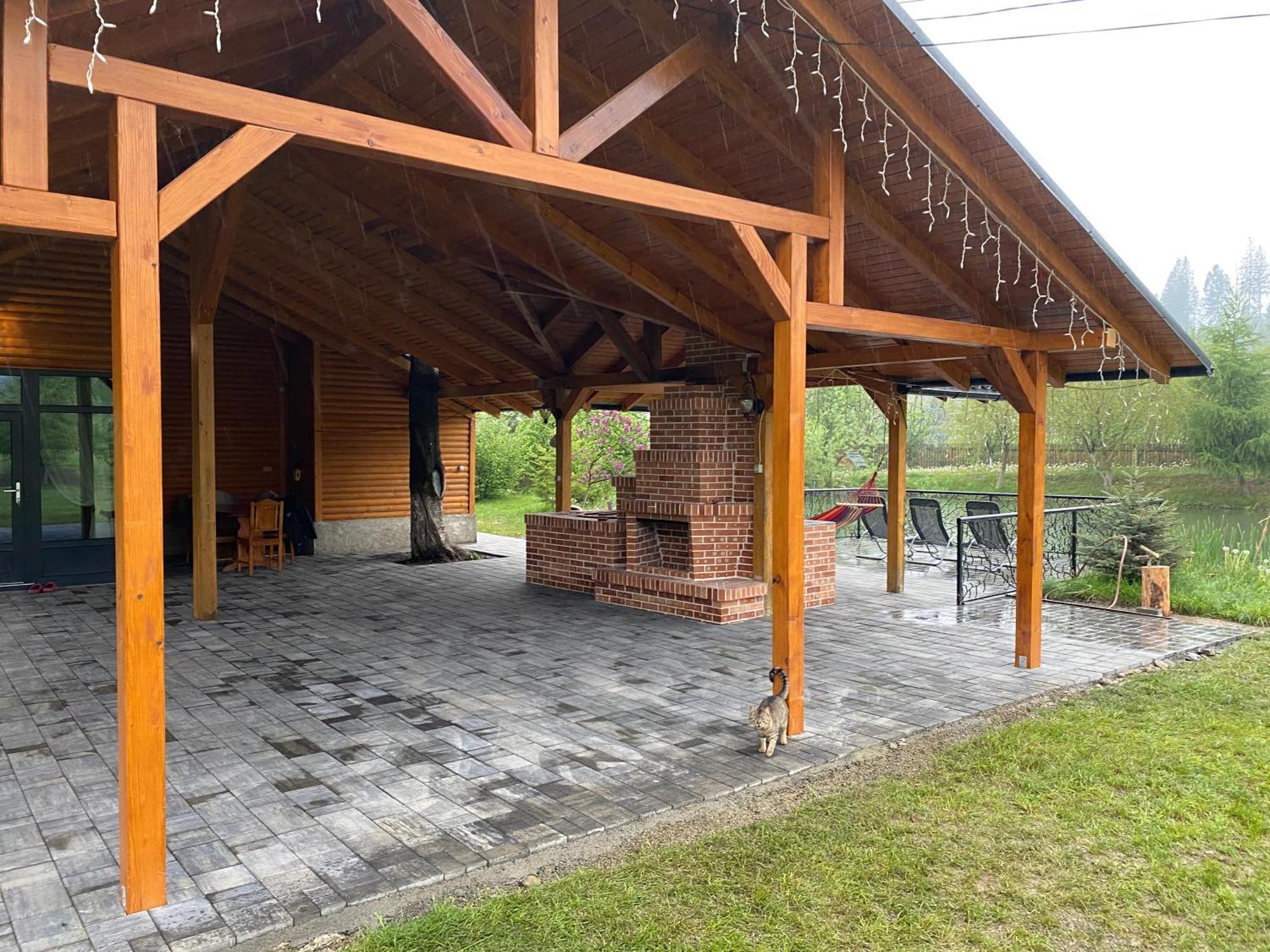Moonlake Chalet Gainesti Kültér fotó