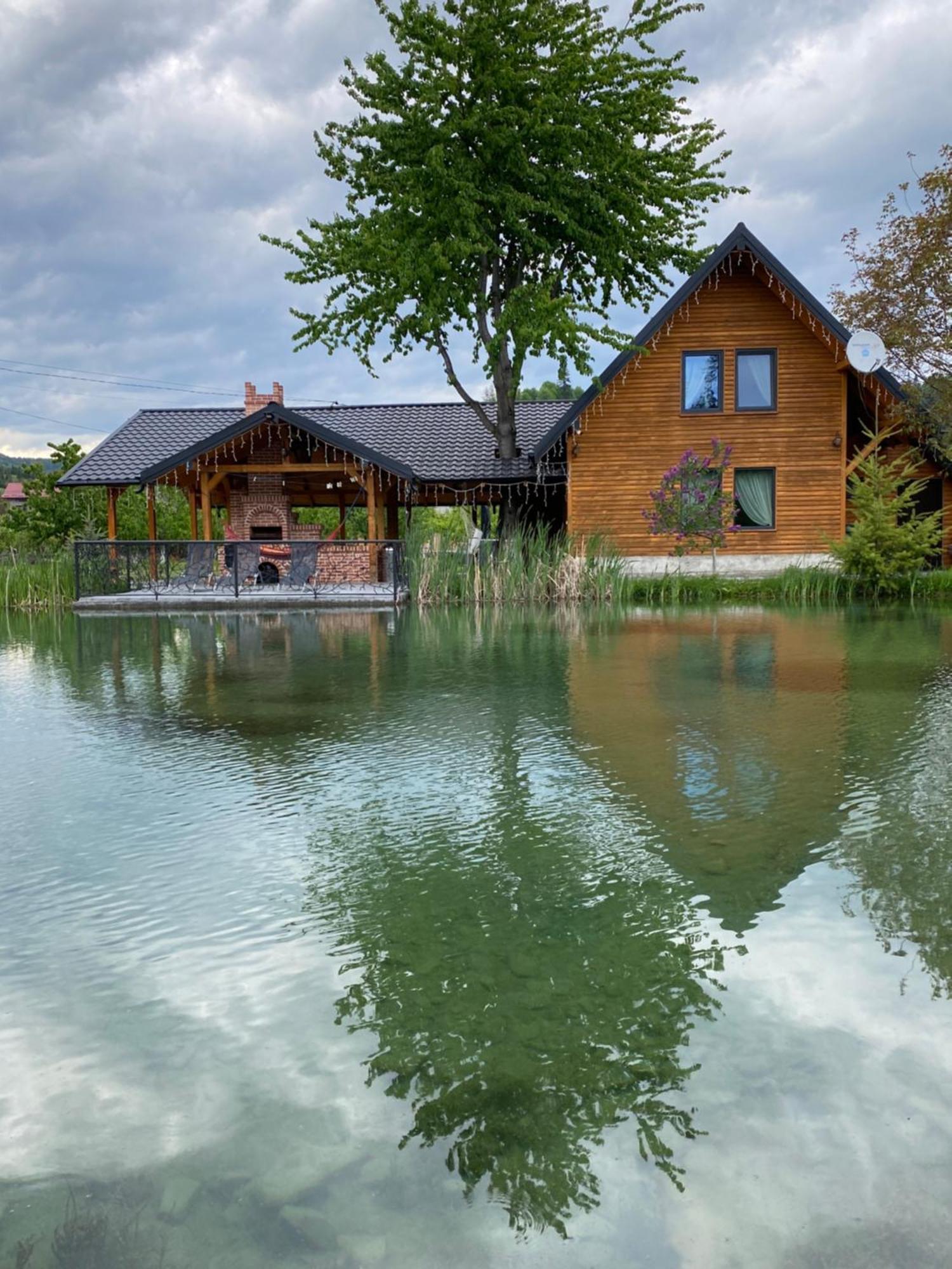 Moonlake Chalet Gainesti Kültér fotó